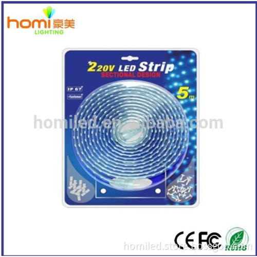 220v led strip 3528/5050 led strip blister packing